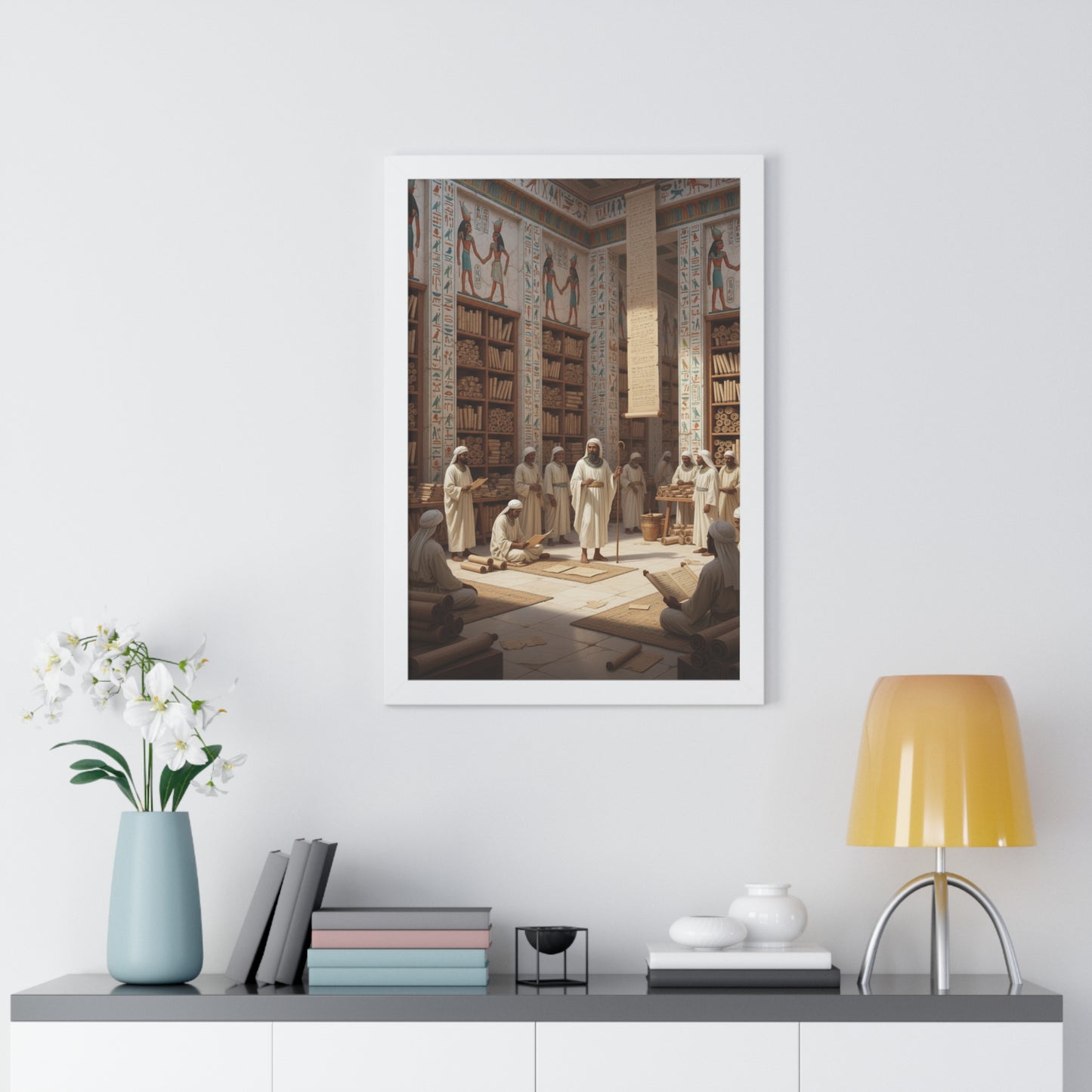 Djedi Library Poster