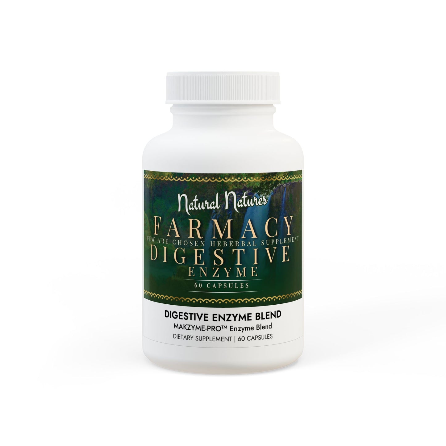 Digestive Enzyme Blend Supplement (60 Capsules)