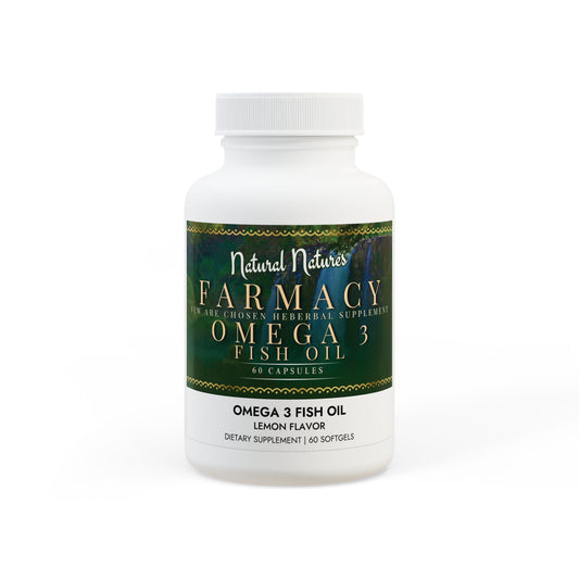Omega 3 Fish Oil Supplement (60 Softgels)