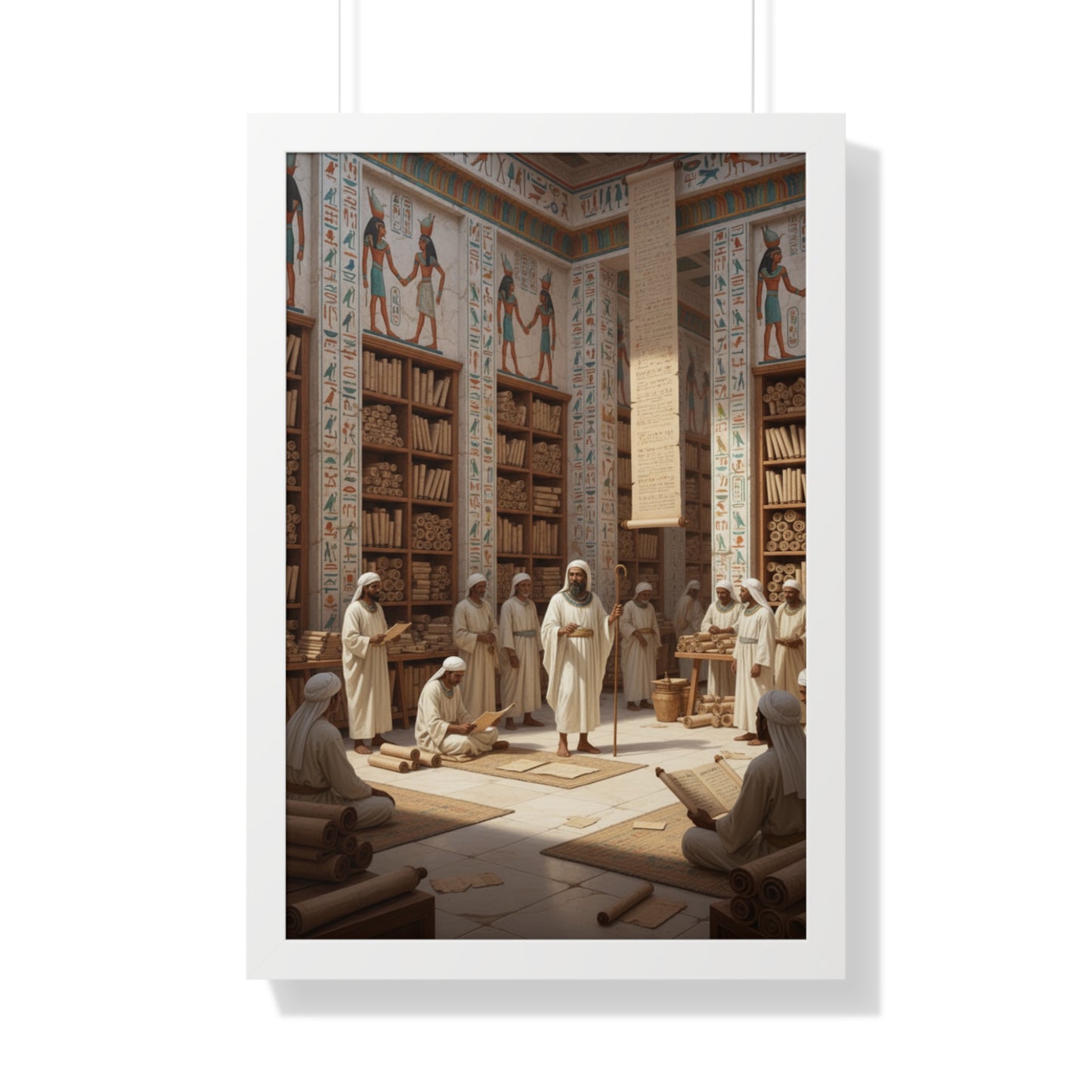 Djedi Library Poster