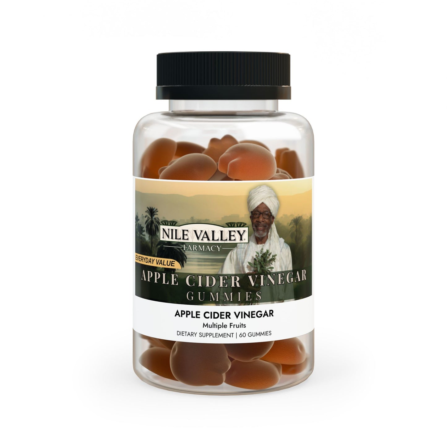 Nile Valley's Apple Cider Vinegar Gummies (60 Gummies)